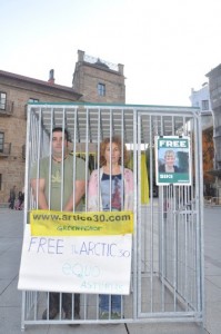 Adrián Blanco y Pilar Calvo Co-Portavoces de EQUO Asturias