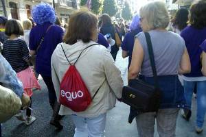 EQUO Asturias en la manifestación del Día Internacional por la despenalización del aborto