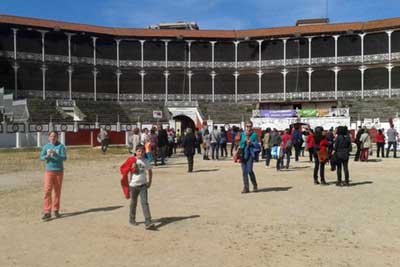La plaza de Toros de El Biblio se convierte en La Plaza de Todas