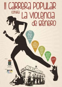 Cartel oficial de Carrera Contra la Violencia de Género de Siero