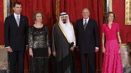 Cena en honor del rey de Arabia Saudi