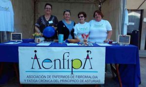 Integrantes de la asociación de afectadas por la fibromialgia