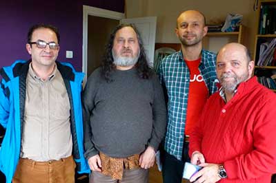 Encuentro de Equo Asturias Con Richard Stallman