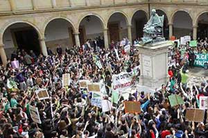 Manifestación Universitaria en Oviedo