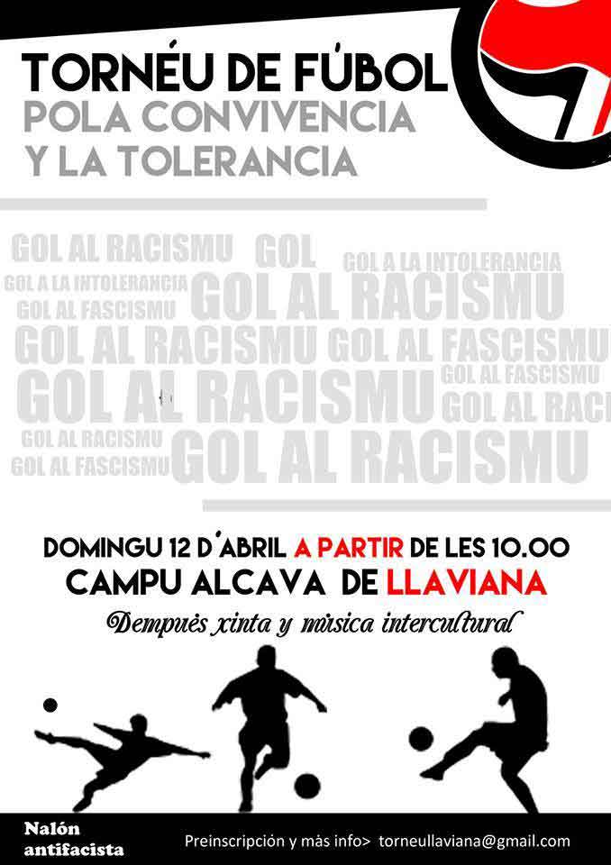 Torneo de fútbol 7 contra el racismo en Laviana