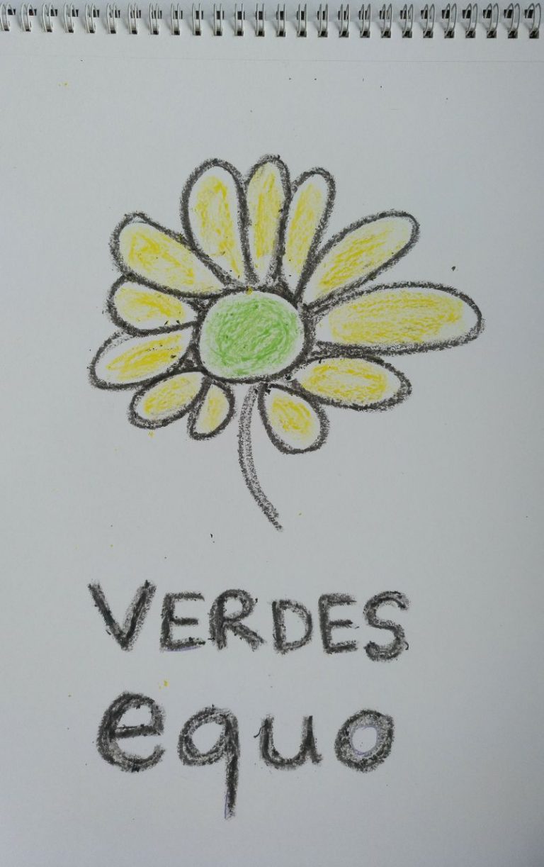 Dónde está tu voto verde Dibujo verdes equo