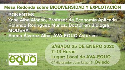 cartel mesa biodiversidad